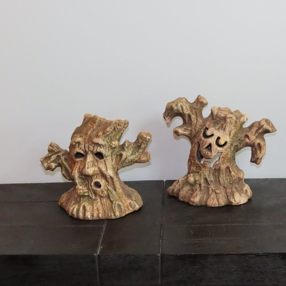 Halloween Tree Candle Tea Light Holders